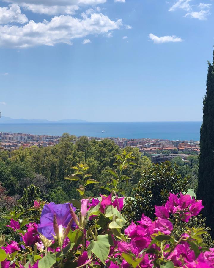 Villa Mareluna - Sea View And Garden Salerno Luaran gambar